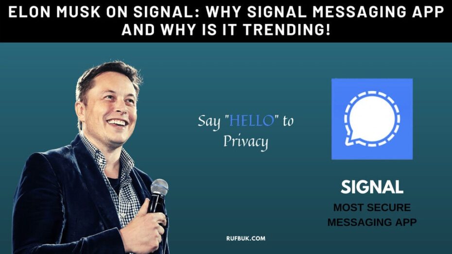 elon musk signal messenger app